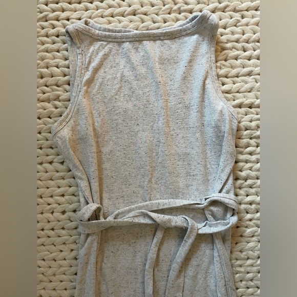 Cotton wrap tie dress - Picture 2 of 4